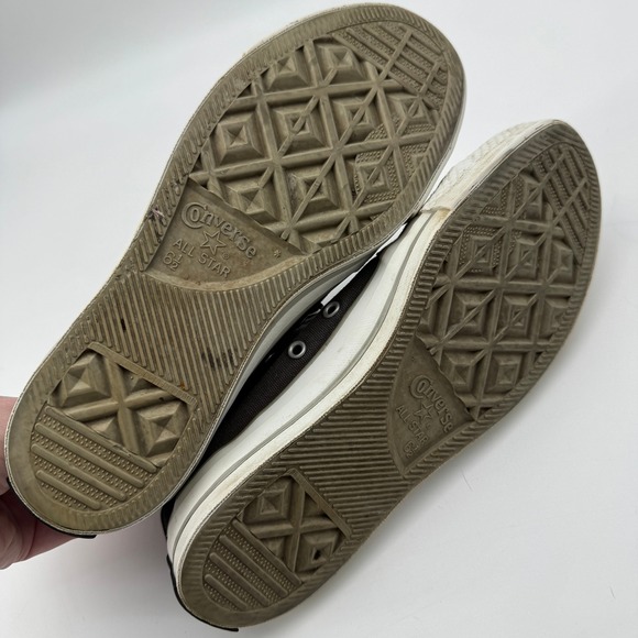 Converse Chuck Taylor High Top M 6.5 W 8.5 Colorblock Y2K Bella Swan Grunge Mono - Picture 8 of 10